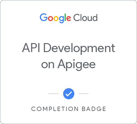 Badge for API Development on Google Cloud's Apigee API Platform