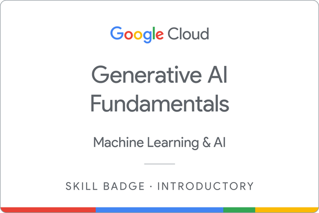 Badge for Generative AI Fundamentals - Locales