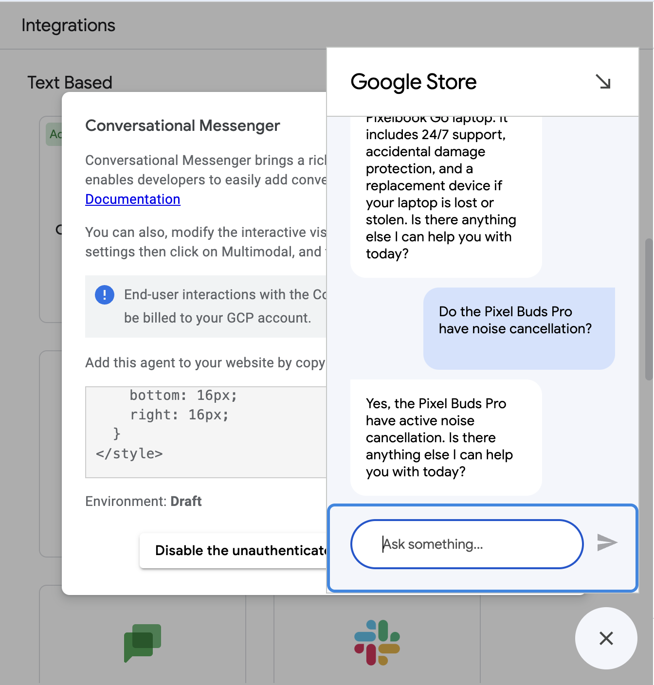 Google Store Agent