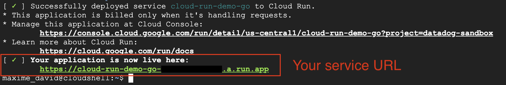 running url