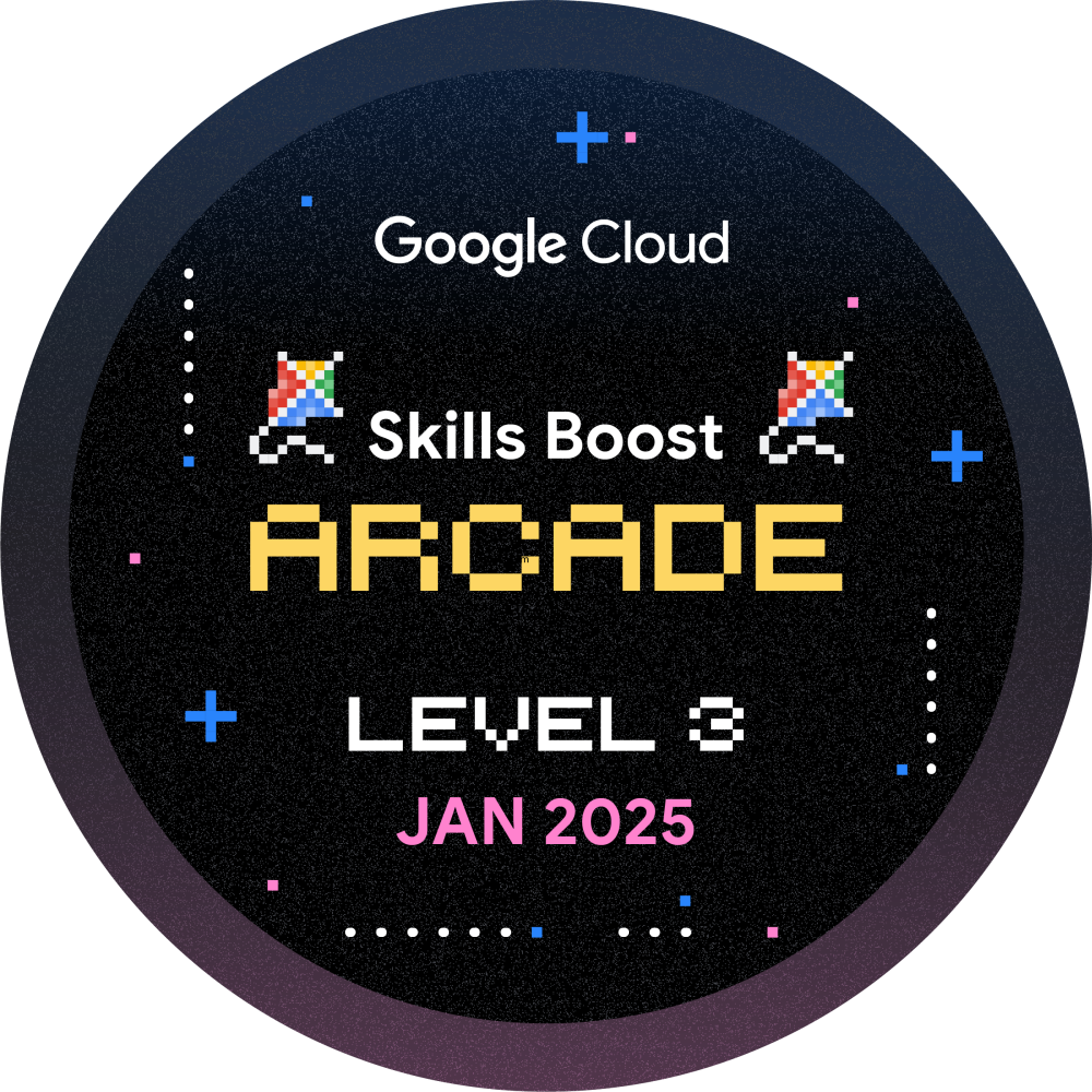 Badge for Level 3: Arcade Heroes