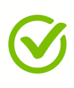 green check mark