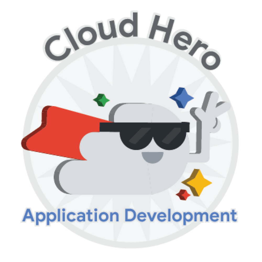 Badge pour Cloud Hero: Application Development