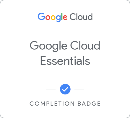 Selo para Google Cloud Essentials