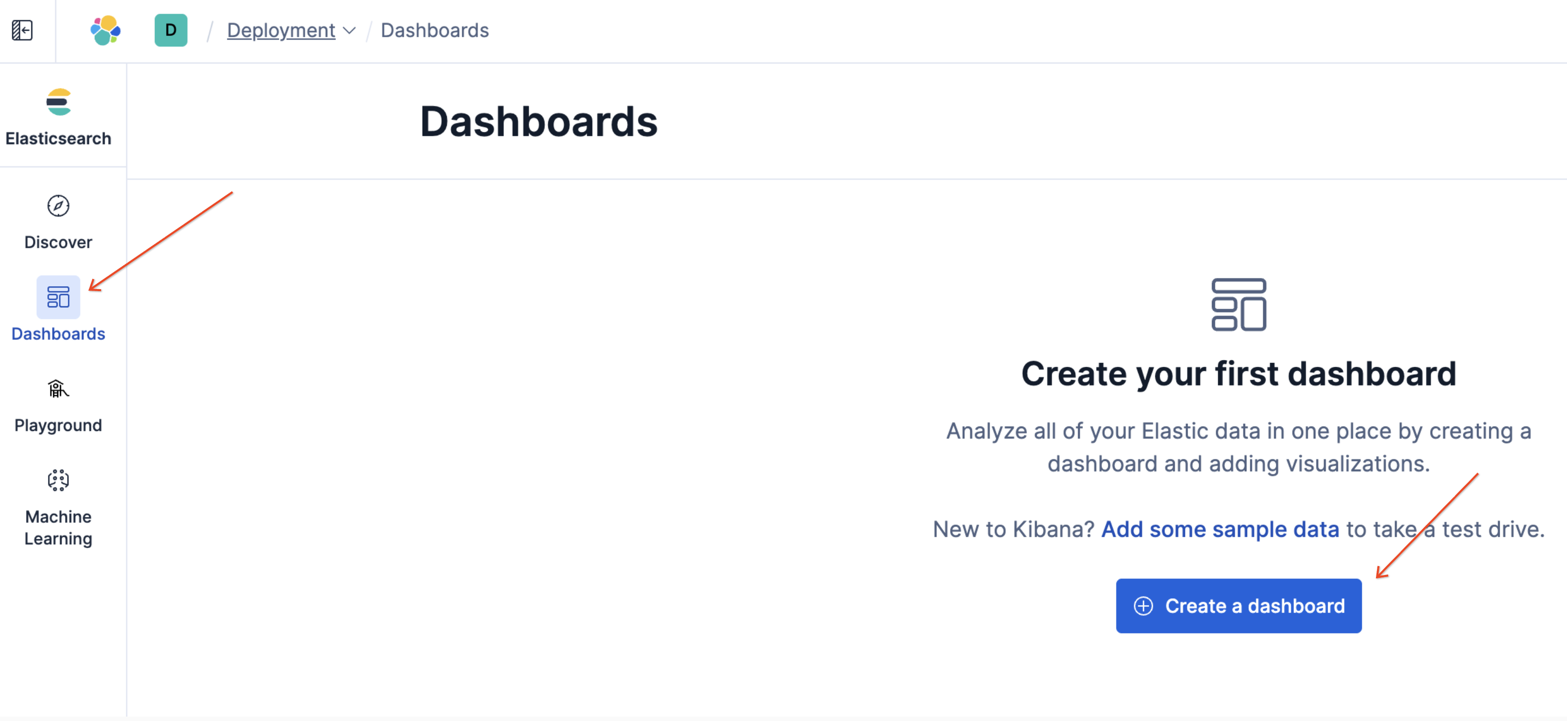 Create Dashboard