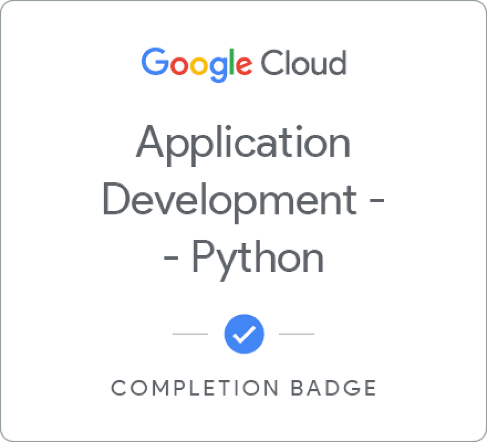 Badge per Application Development - Python