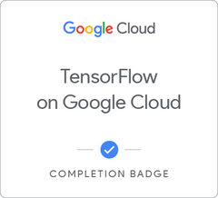 Badge for TensorFlow on Google Cloud