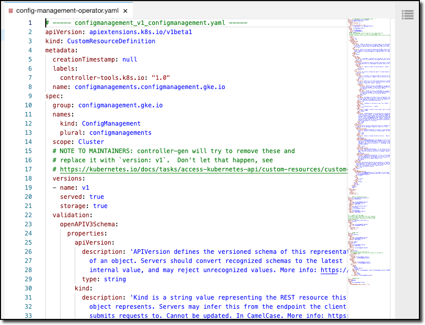 Config Management Operator