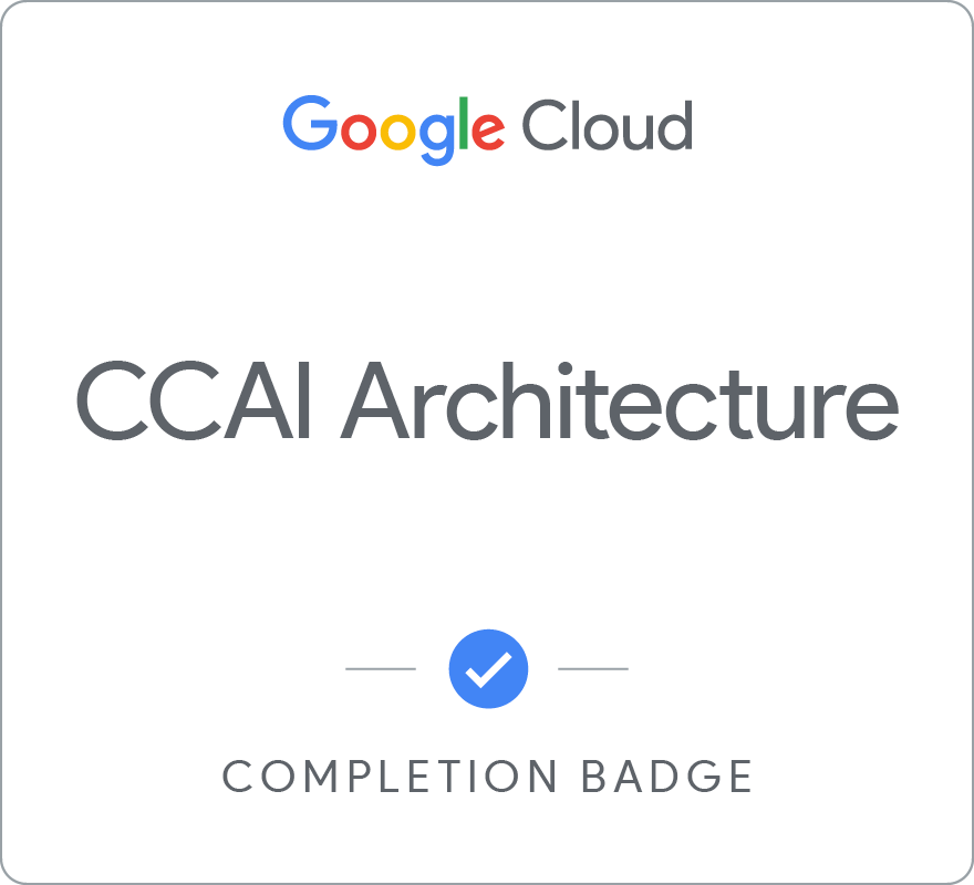 CCAI Architecture徽章