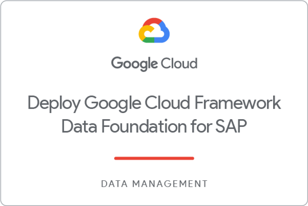 Odznaka dla DEPRECATED Deploy Google Cloud Framework Data Foundation for SAP