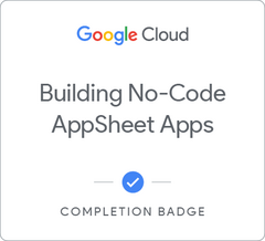 Badge for Building No-Code AppSheet Apps