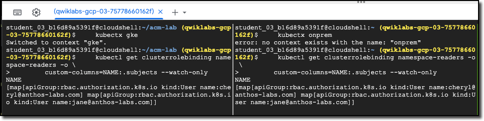 New users added to ClusterRoleBinding