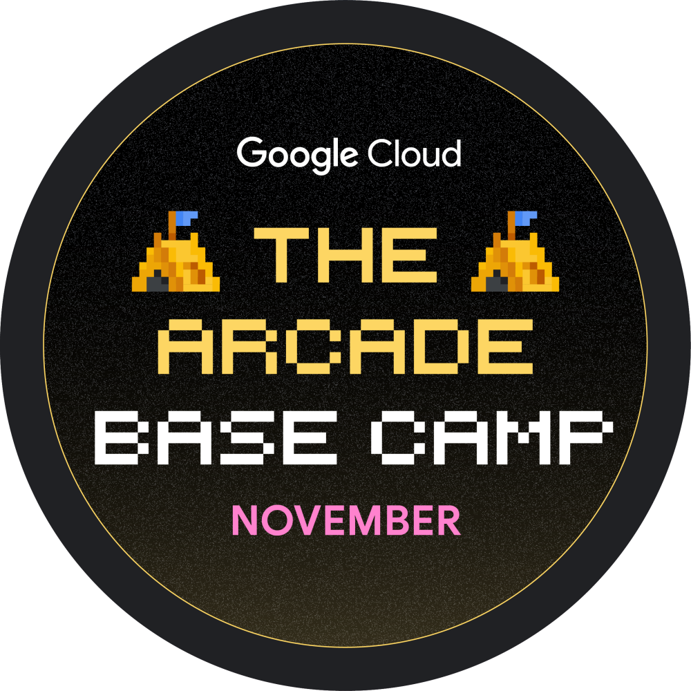 Badge for The Arcade Base Camp November 2024