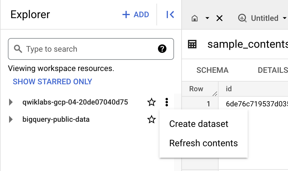 Create dataset