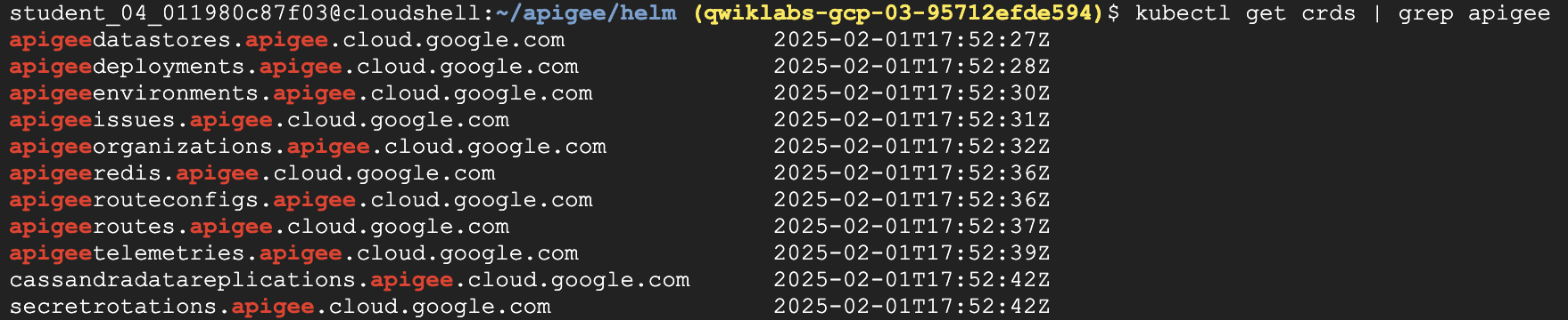 Apigee CRDs
