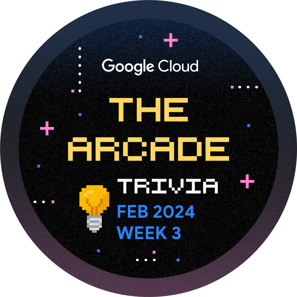Значок за The Arcade Trivia February 2024 Week 3