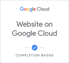 Badge for Website on Google Cloud