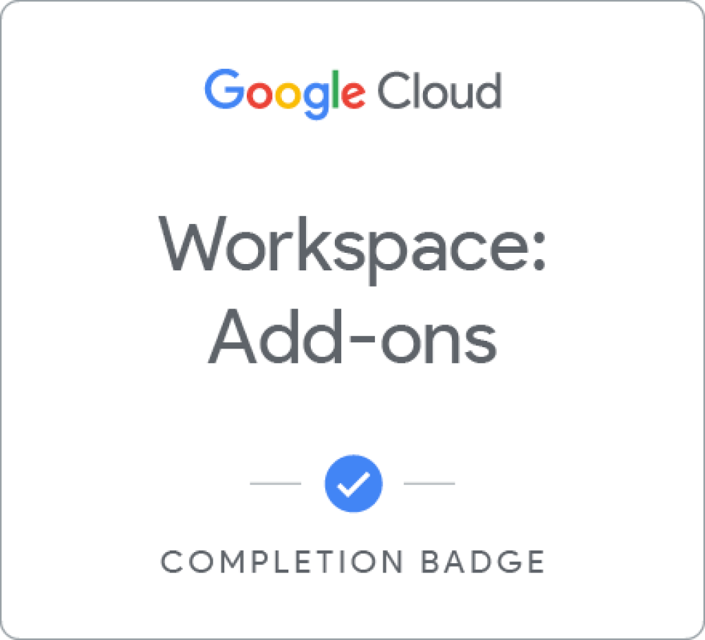 Insignia de G Suite: Integraciones