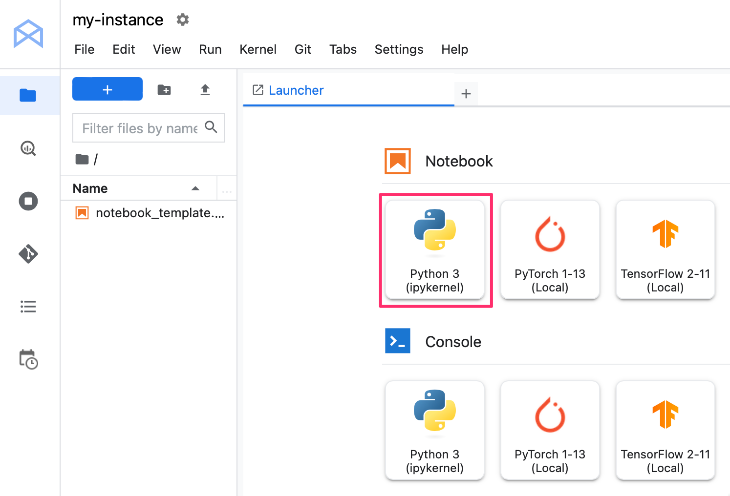 Jupyter P3 notebook