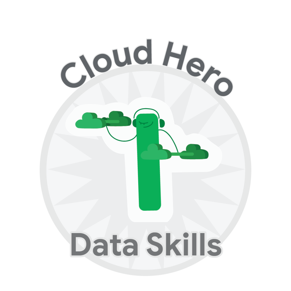 Badge untuk Cloud Hero Data Skills