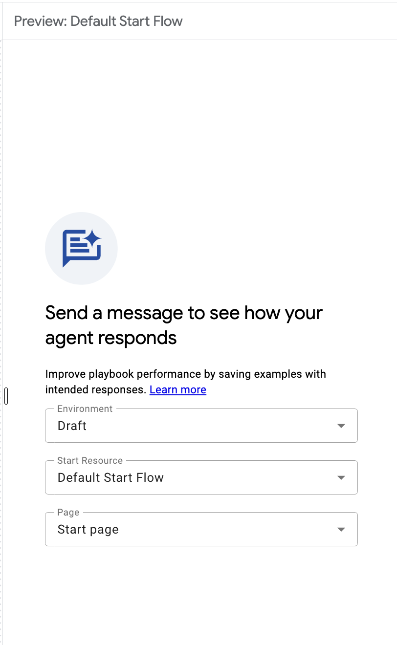 Default Start Flow Page