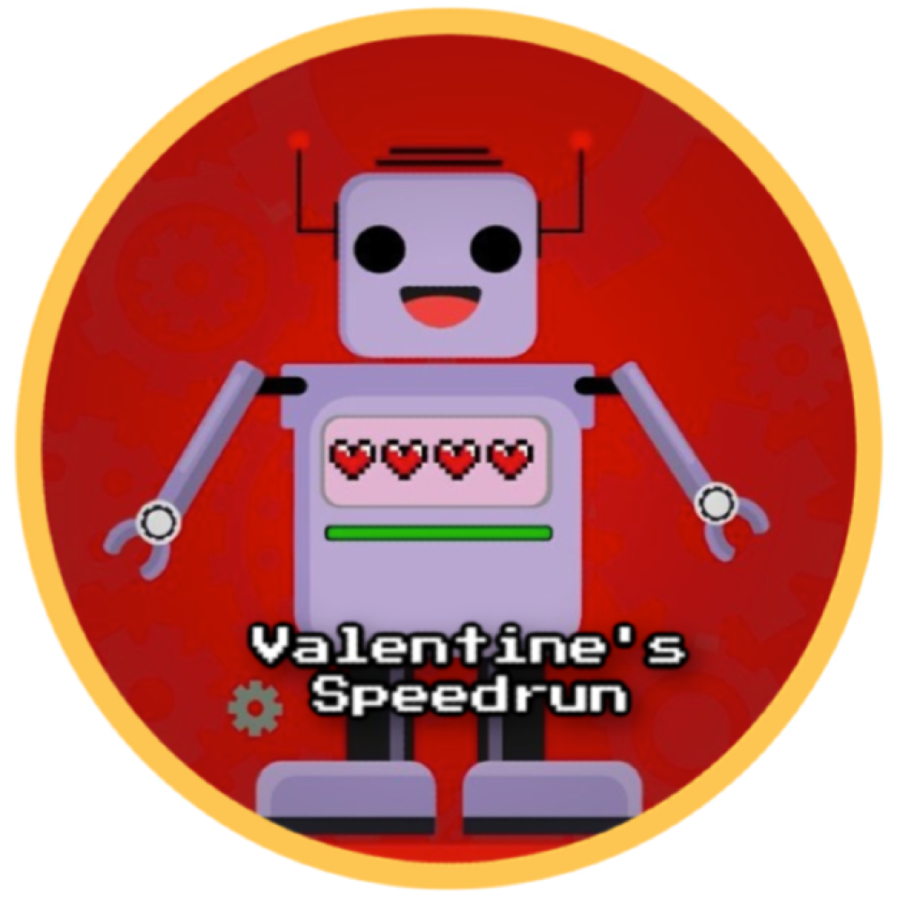 Valentine's Speedrun のバッジ