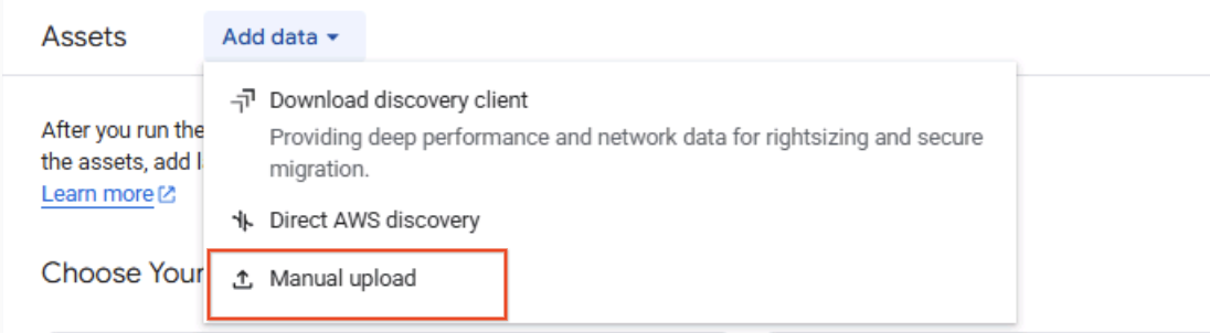 Add Data button.