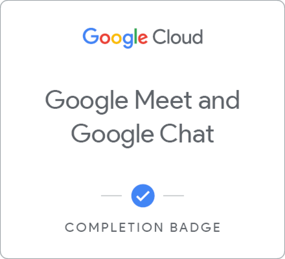 Selo para Google Meet