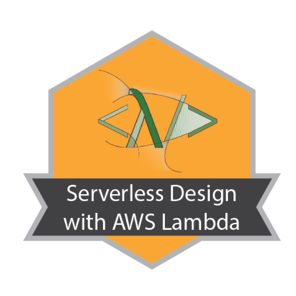 Badge for Serverless Design with AWS Lambda