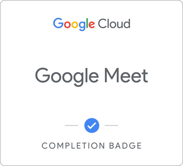 Badge for Google Meet