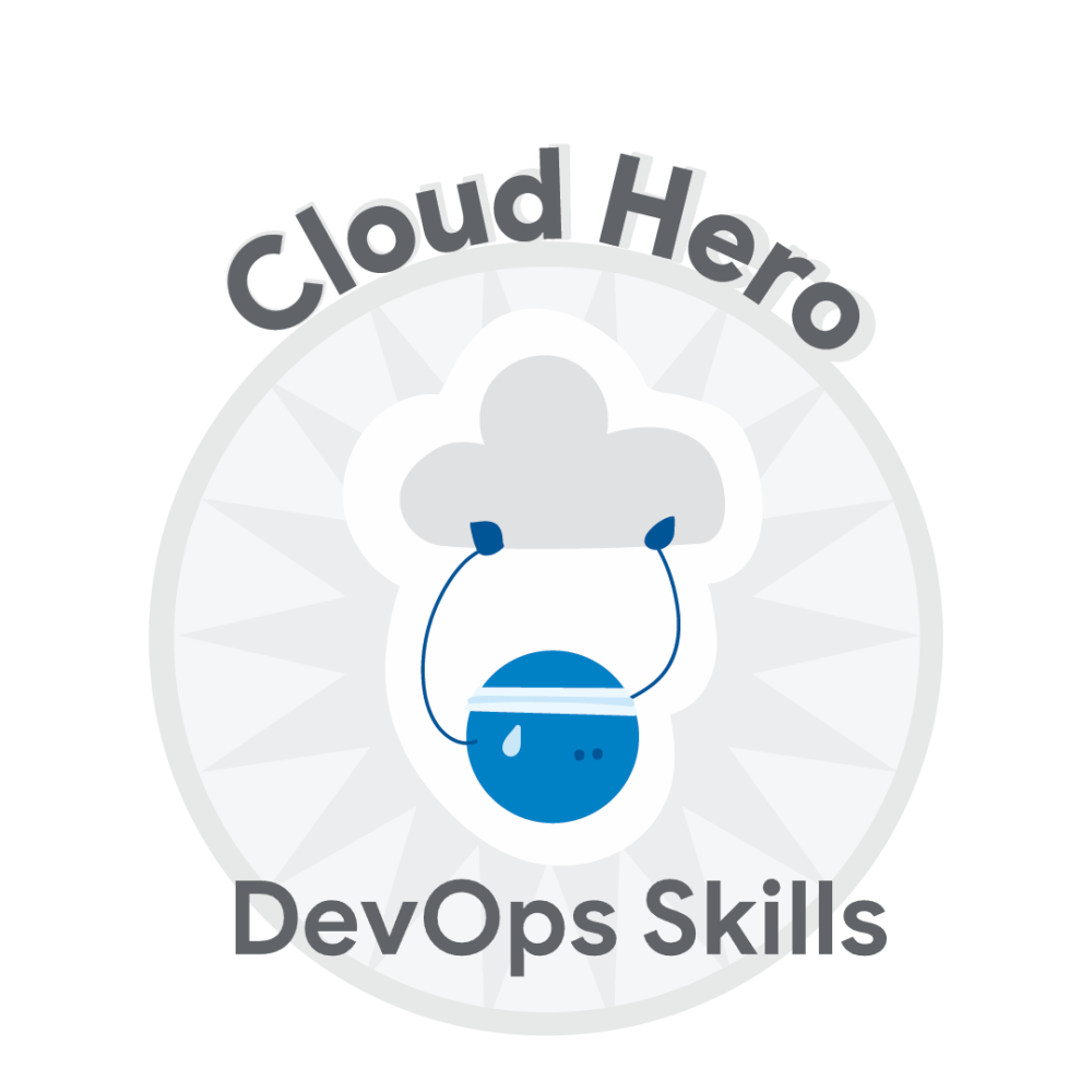 Badge untuk Cloud Hero DevOps Skills