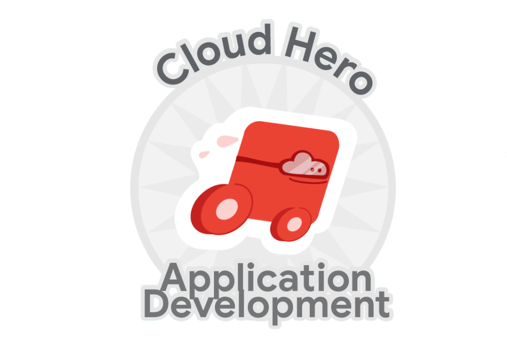 Cloud Hero: Application Development のバッジ