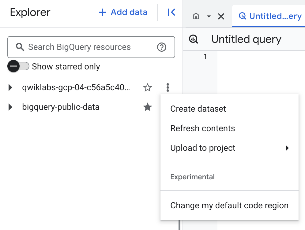 Create dataset
