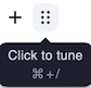 click to tune