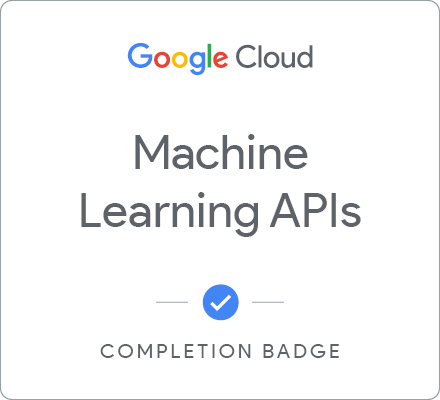 機械学習API のバッジ