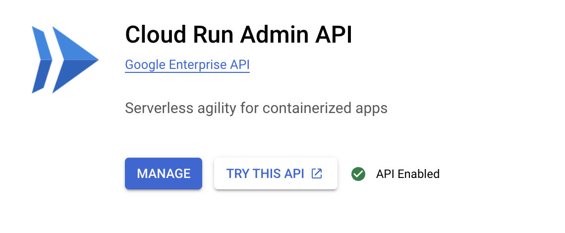 Cloud Run API result