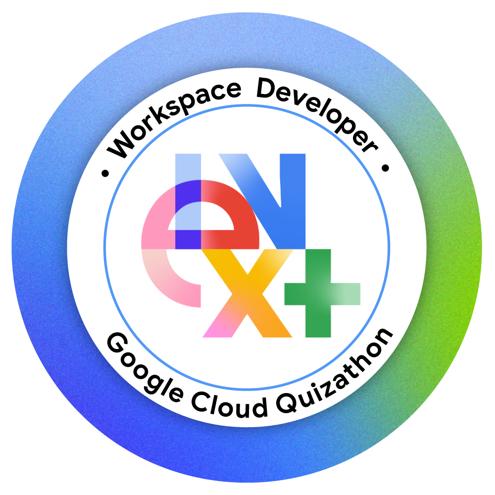Badge for Workspace Developer Quizathon