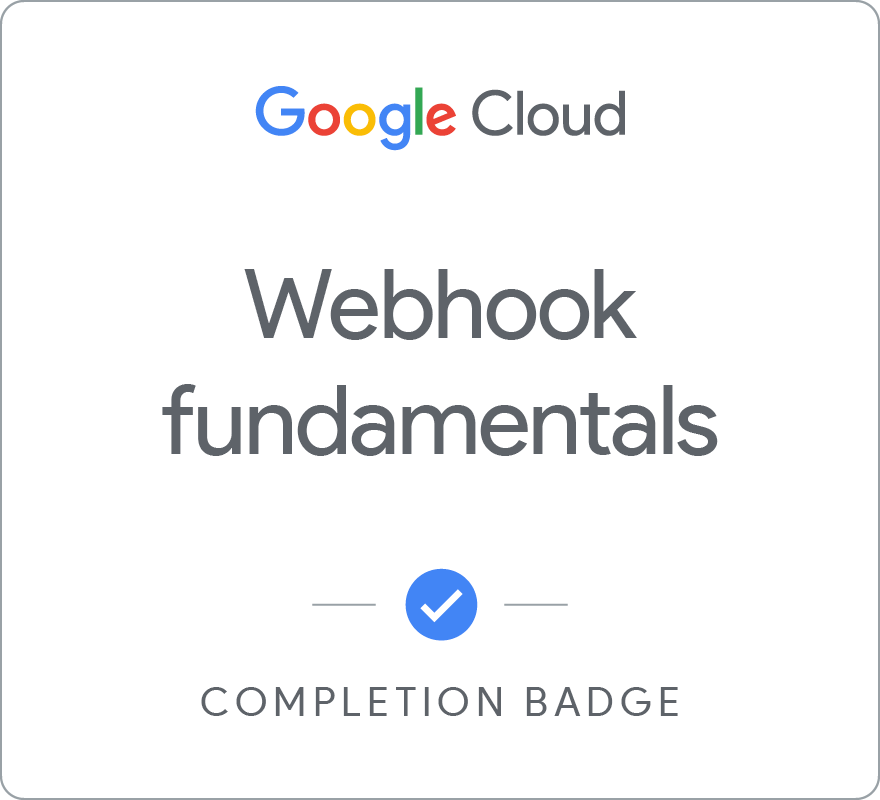 Webhook fundamentals徽章