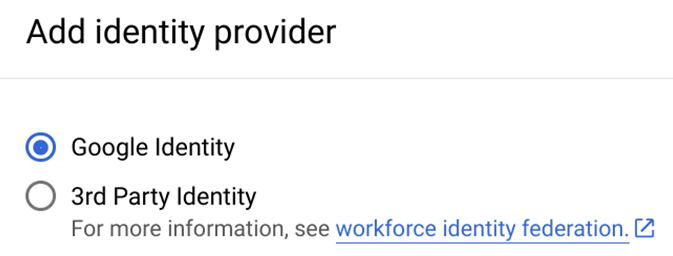 Identity Provider