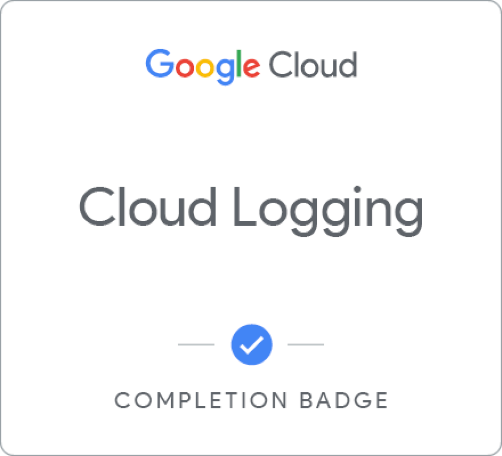 Badge for Cloud Logging