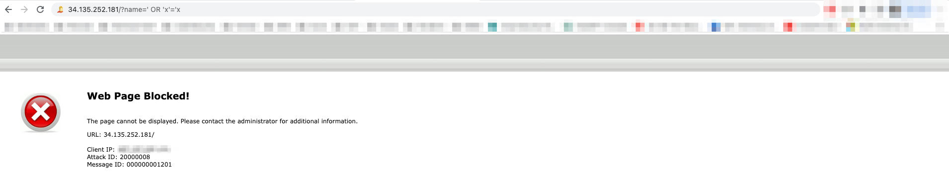 FortiWeb Policy Web Server