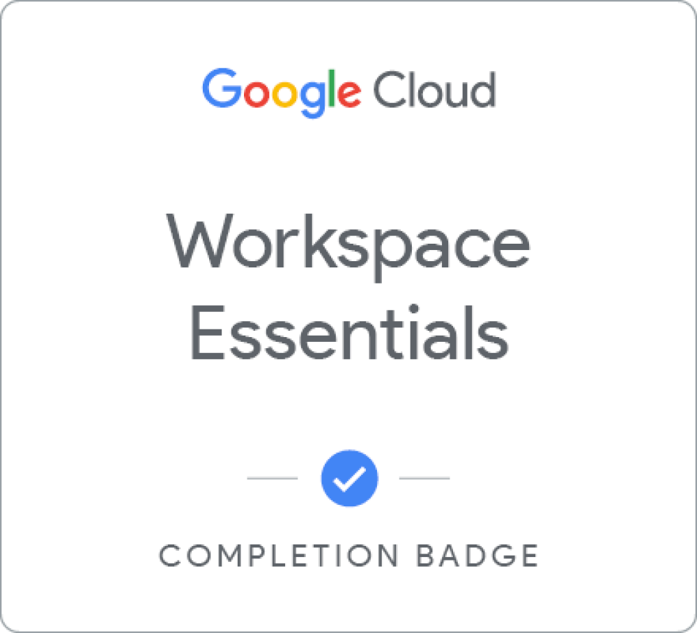 Badge for Google Workspace Essentials