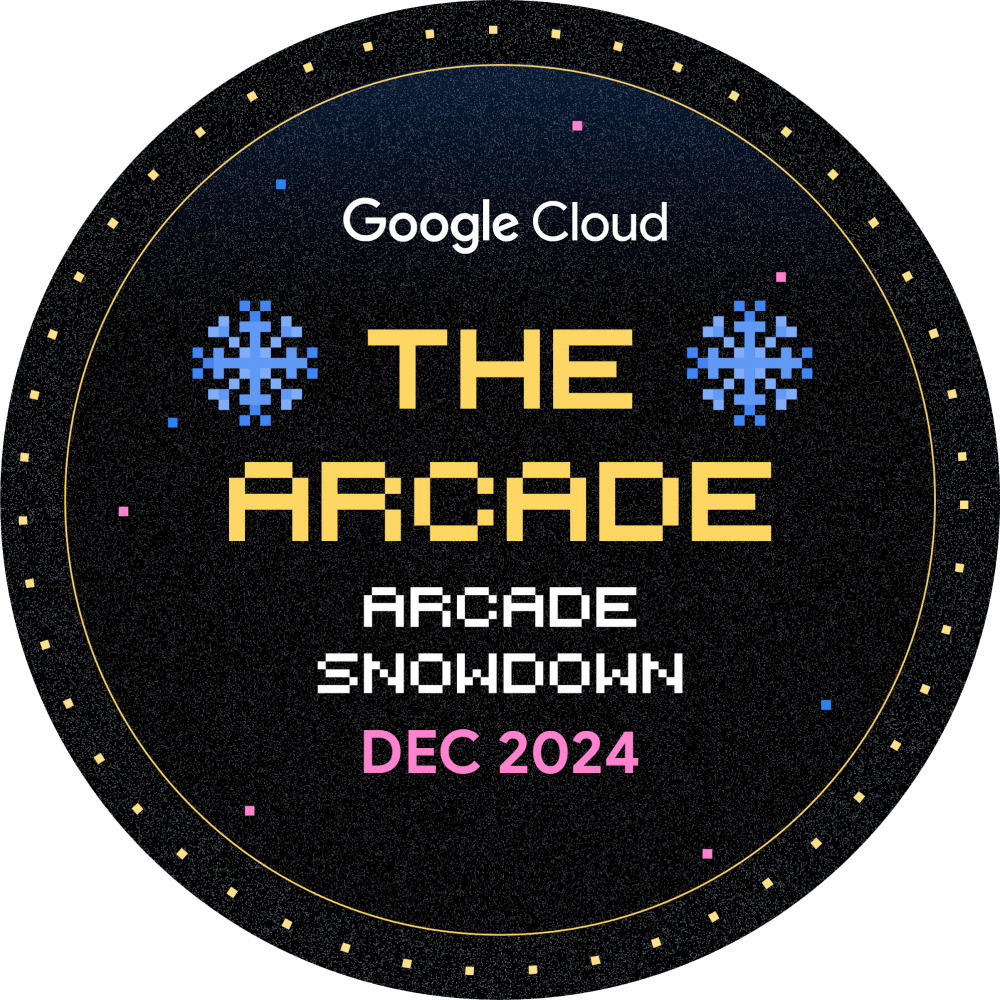 Badge for Arcade Snowdown