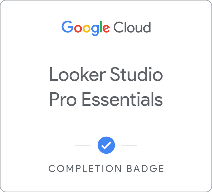 Badge for Looker Studio Pro Essentials