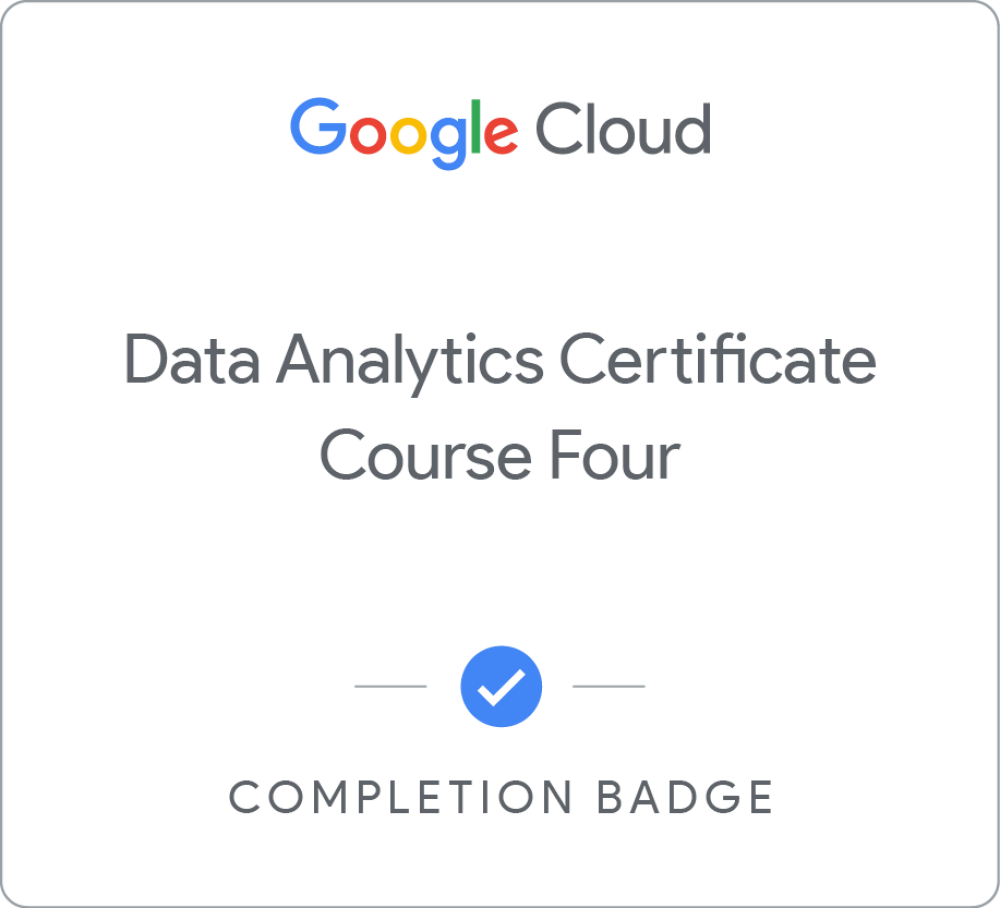 Badge untuk The Power of Storytelling: How to Visualize Data in the Cloud