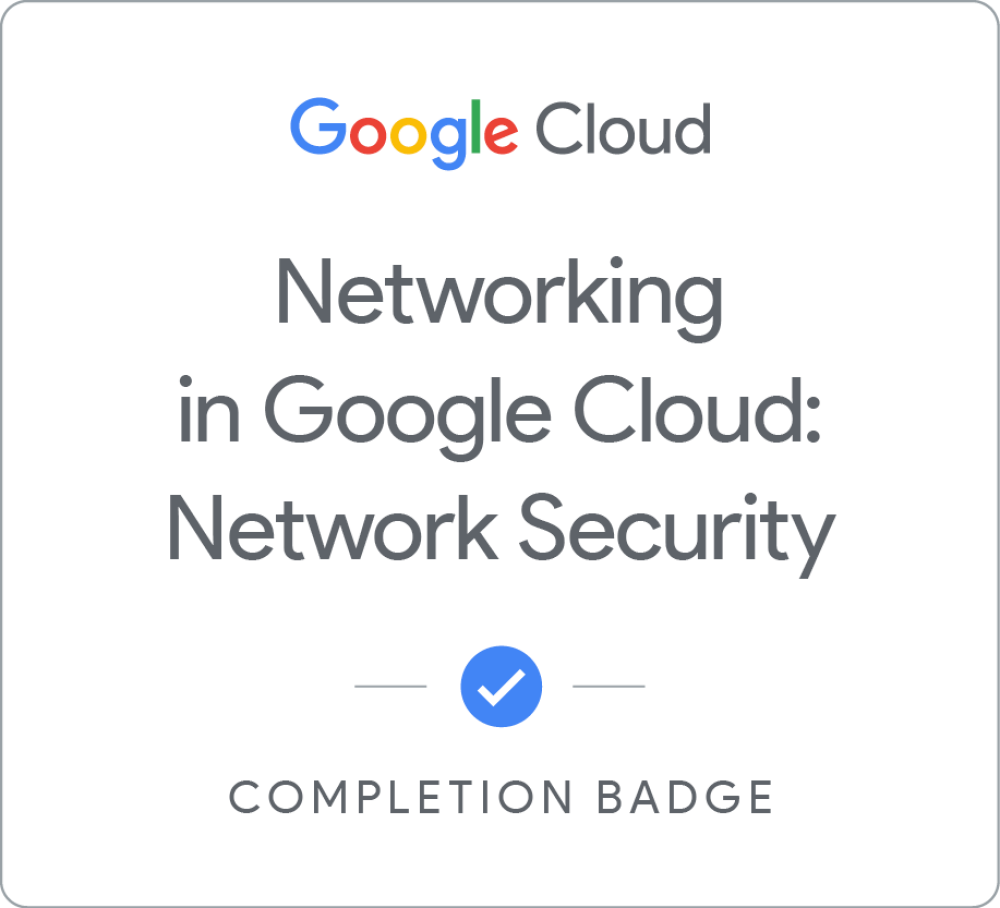 Google Cloud Badge