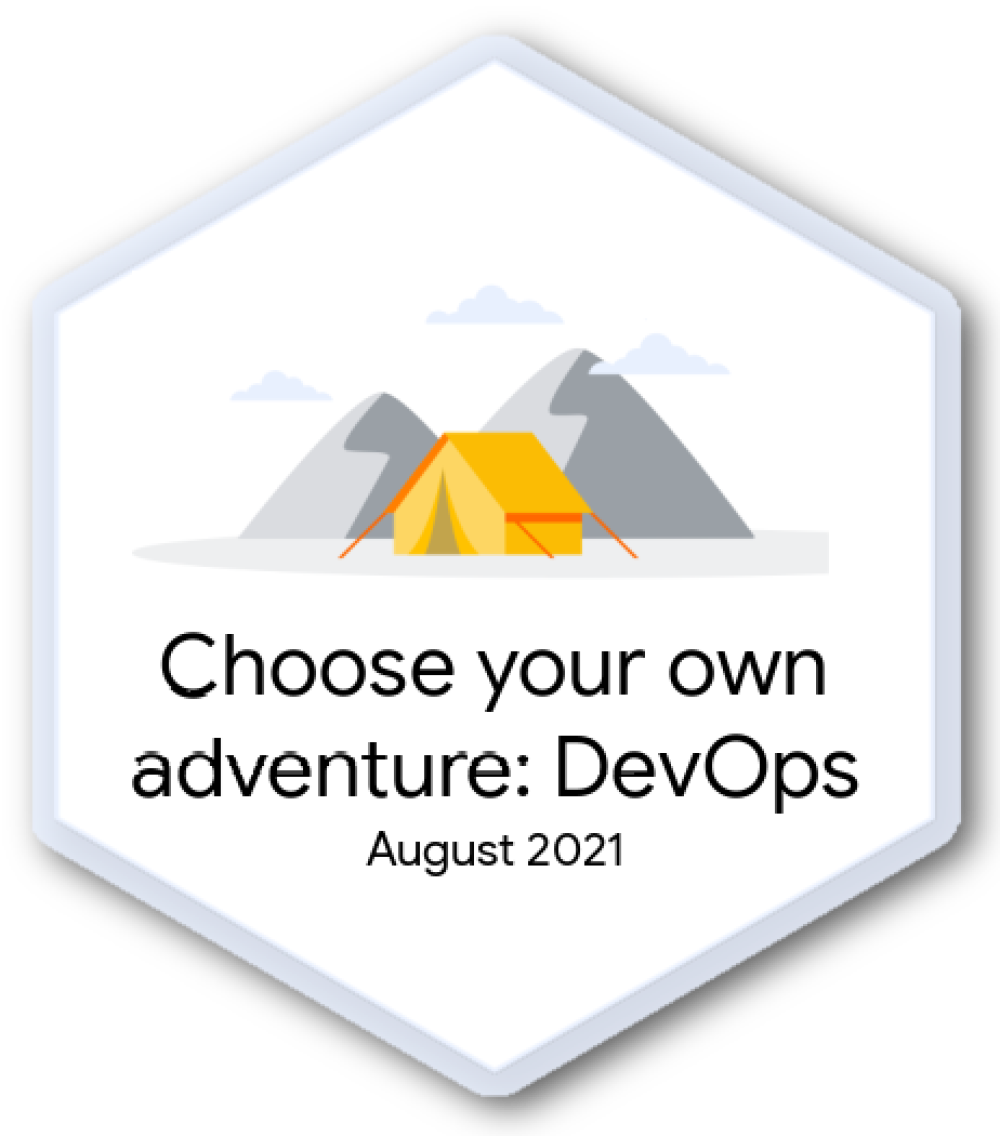 Odznaka dla Choose Your Own Adventure: DevOps