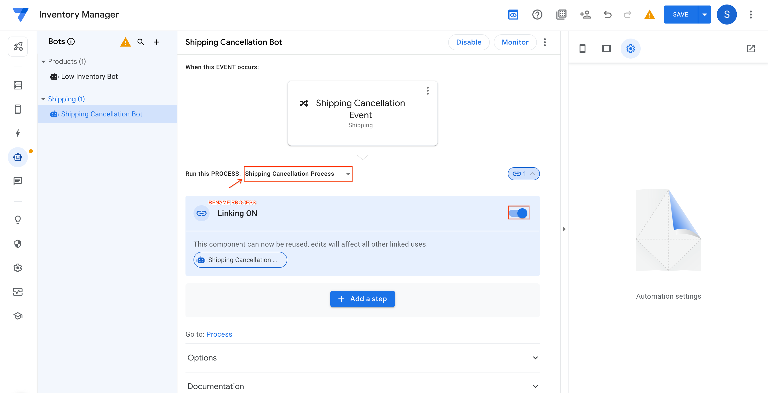 Shipping Cancellation Process