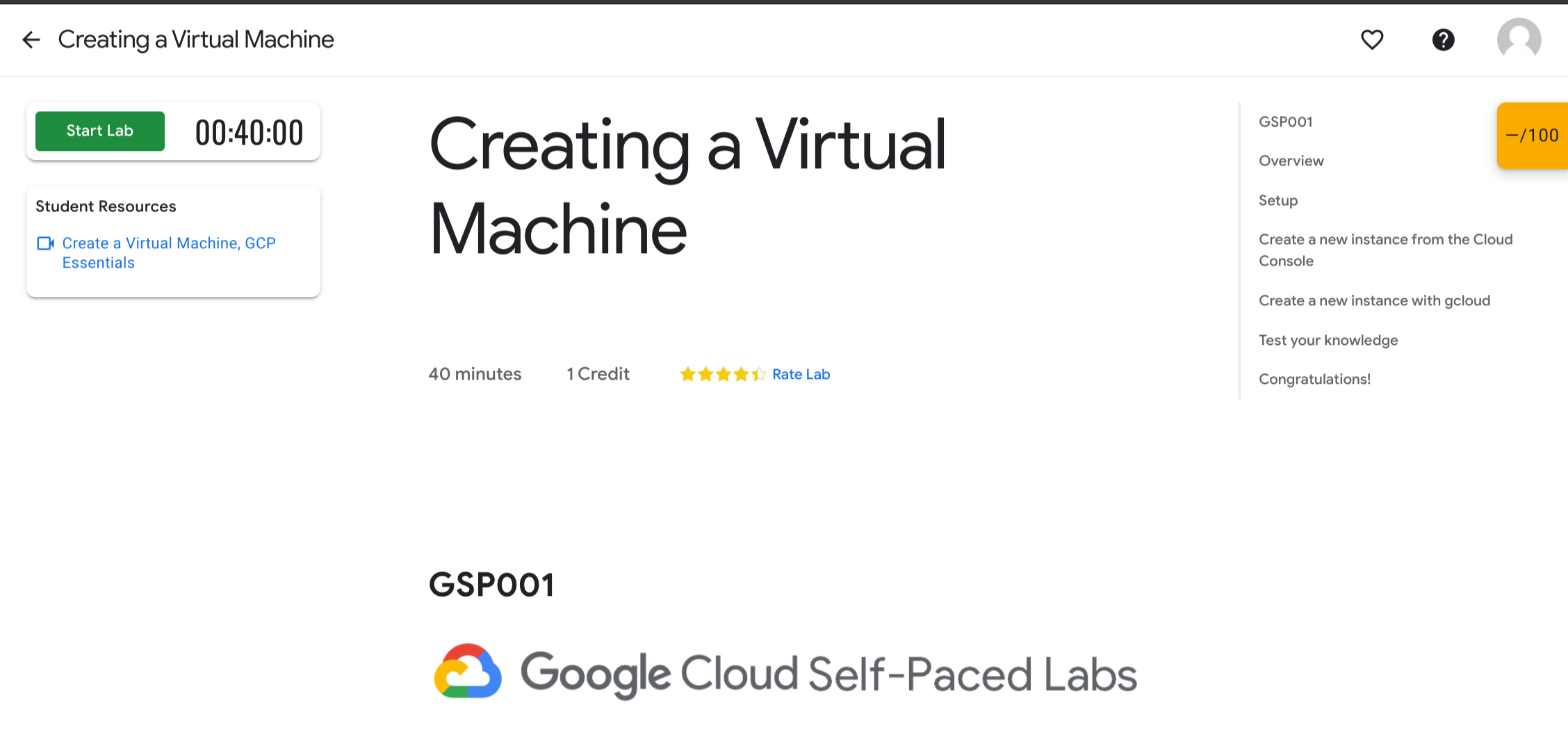 Lab Google Cloud Skills Boost