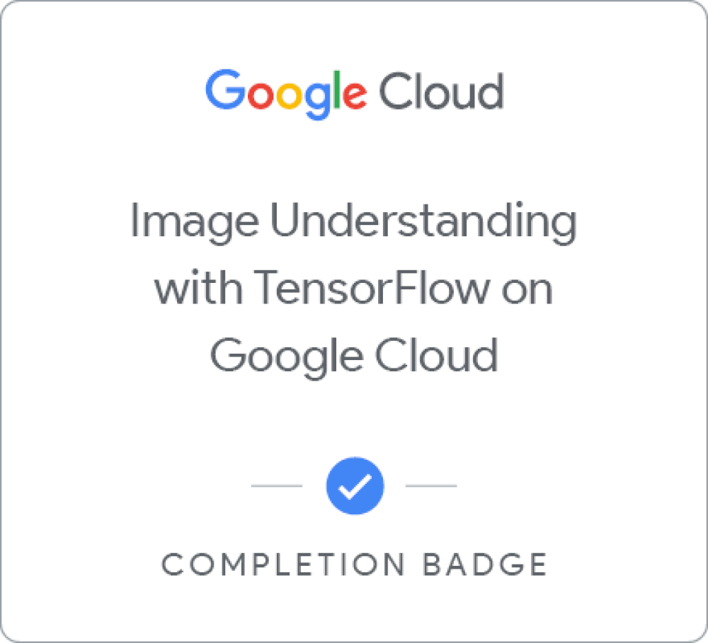 Computer Vision Fundamentals with Google Cloud 배지